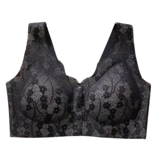 Front Buckle Bra Lace Seamless And Breathable no Steel Ring Bra (Pack Of 5)
