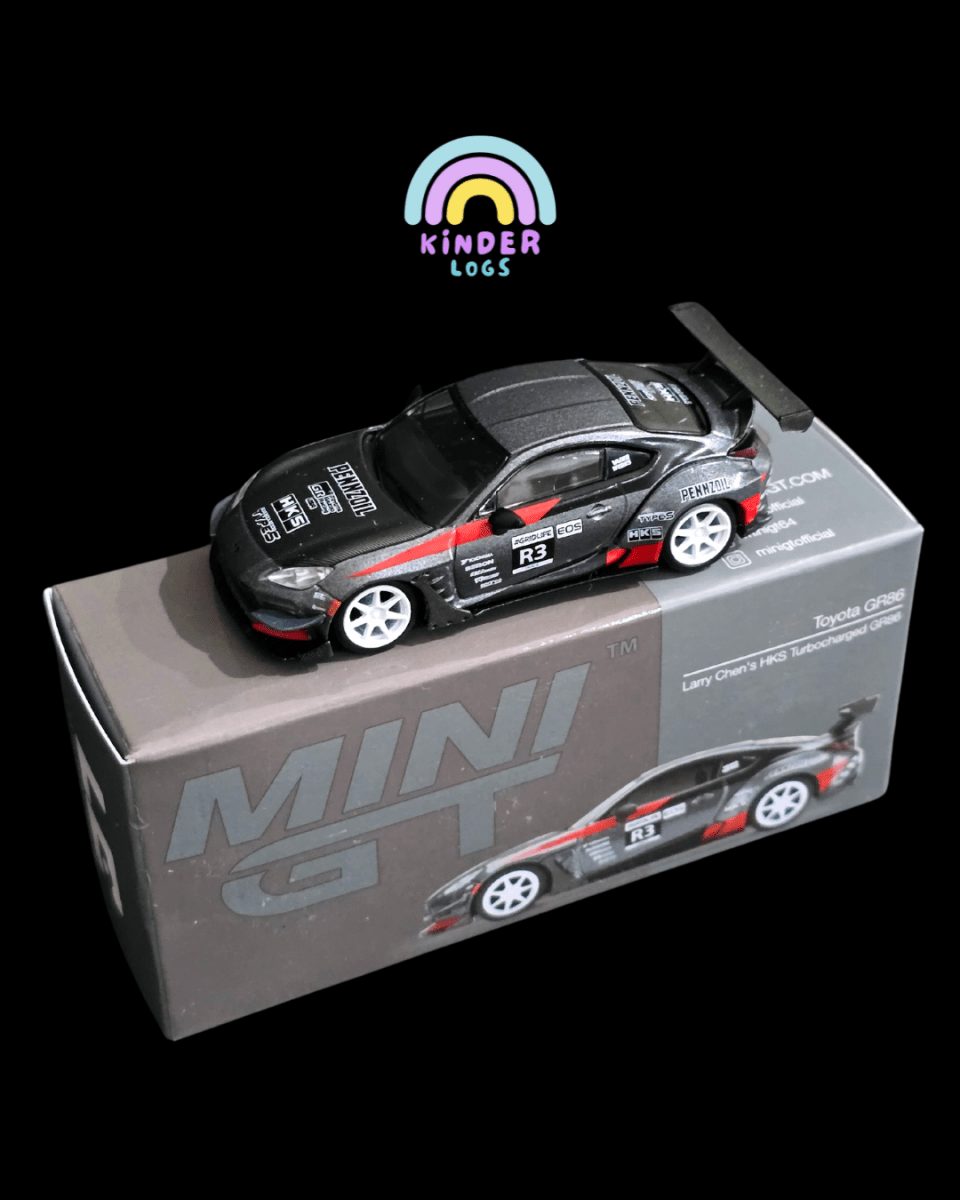Mini GT Toyota GR86 Larry Chen's HKS Turbocharged