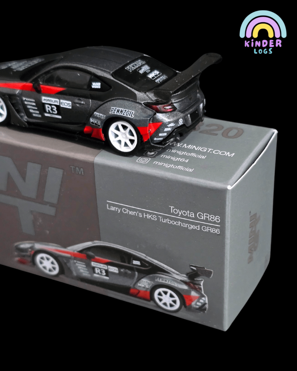 Mini GT Toyota GR86 Larry Chen's HKS Turbocharged
