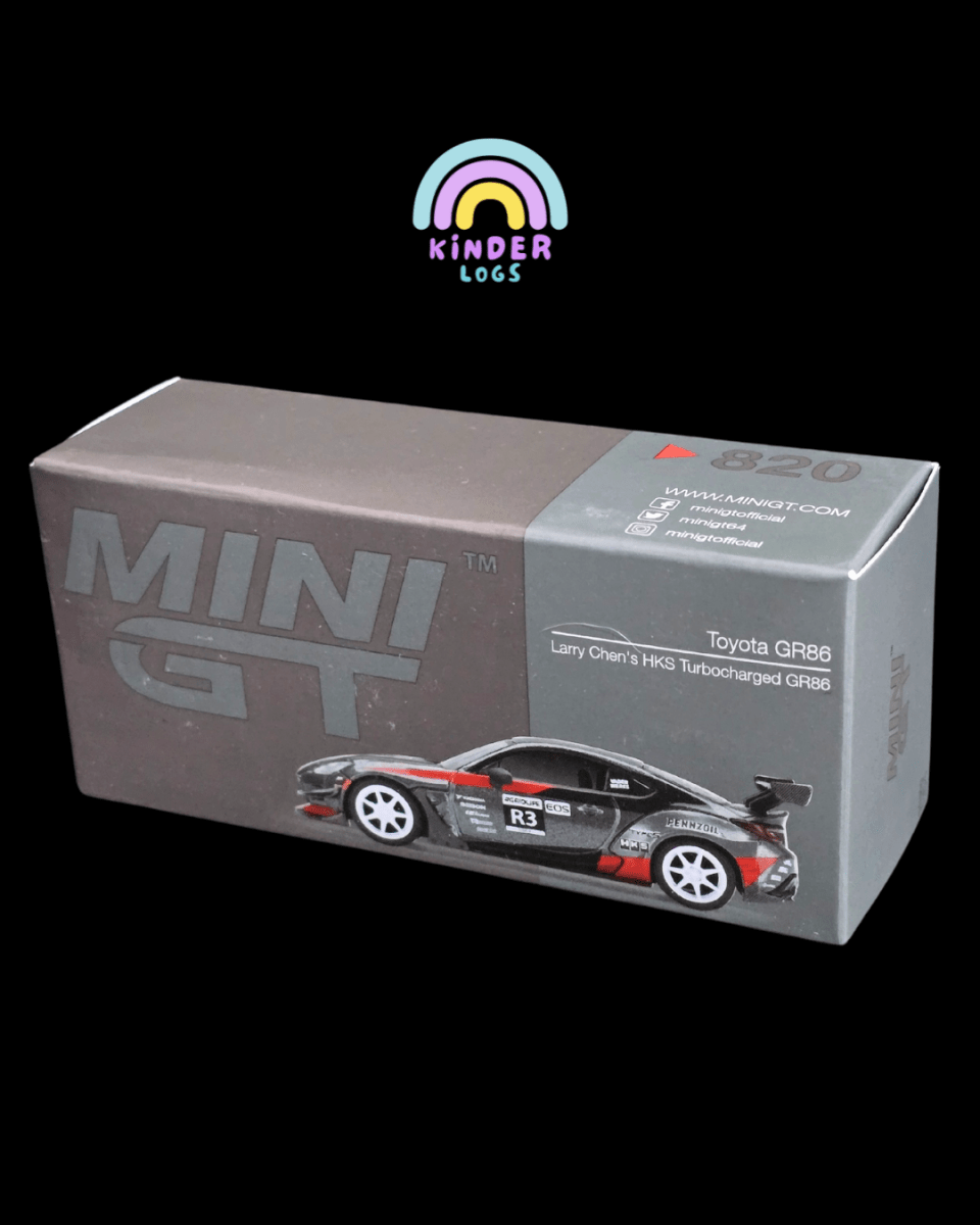 Mini GT Toyota GR86 Larry Chen's HKS Turbocharged