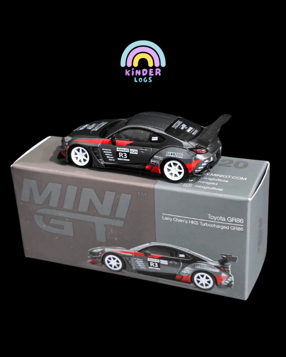 Mini GT Toyota GR86 Larry Chen's HKS Turbocharged
