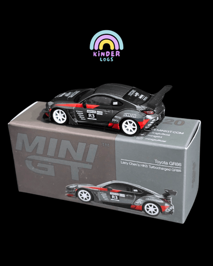 Mini GT Toyota GR86 Larry Chen's HKS Turbocharged