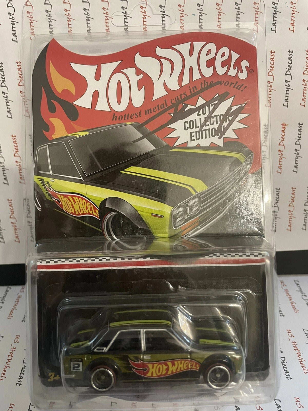 Hot Wheels 2017 Datsun Bluebird 510 Collector Edition Mail-In