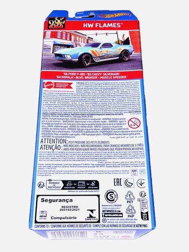 2024 Hot Wheels - 5 Pack HW Flames - '83 Silverado Square body