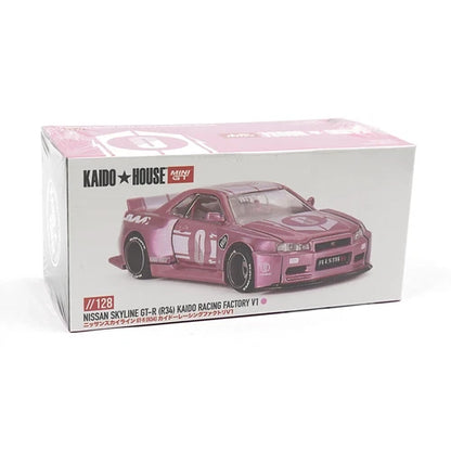 Mini GT 1/64 Nissan Skyline GT-R R34 KAIDO RACING FACTORY