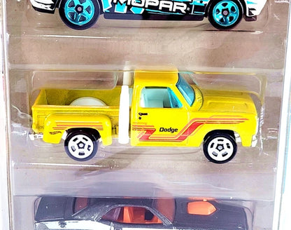 Hot Wheels MOPAR 5-Pack w/ Dodge Challenger, Charger, Viper, Li'l Red Express