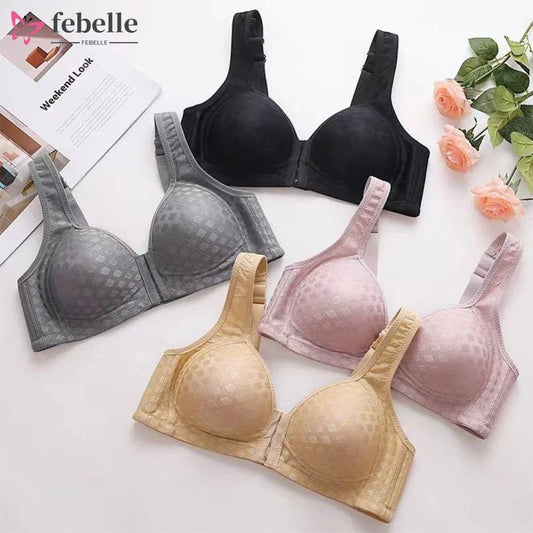 PREMIUM QUALITY FRONT BUTTON (PACK OF 3) BRA