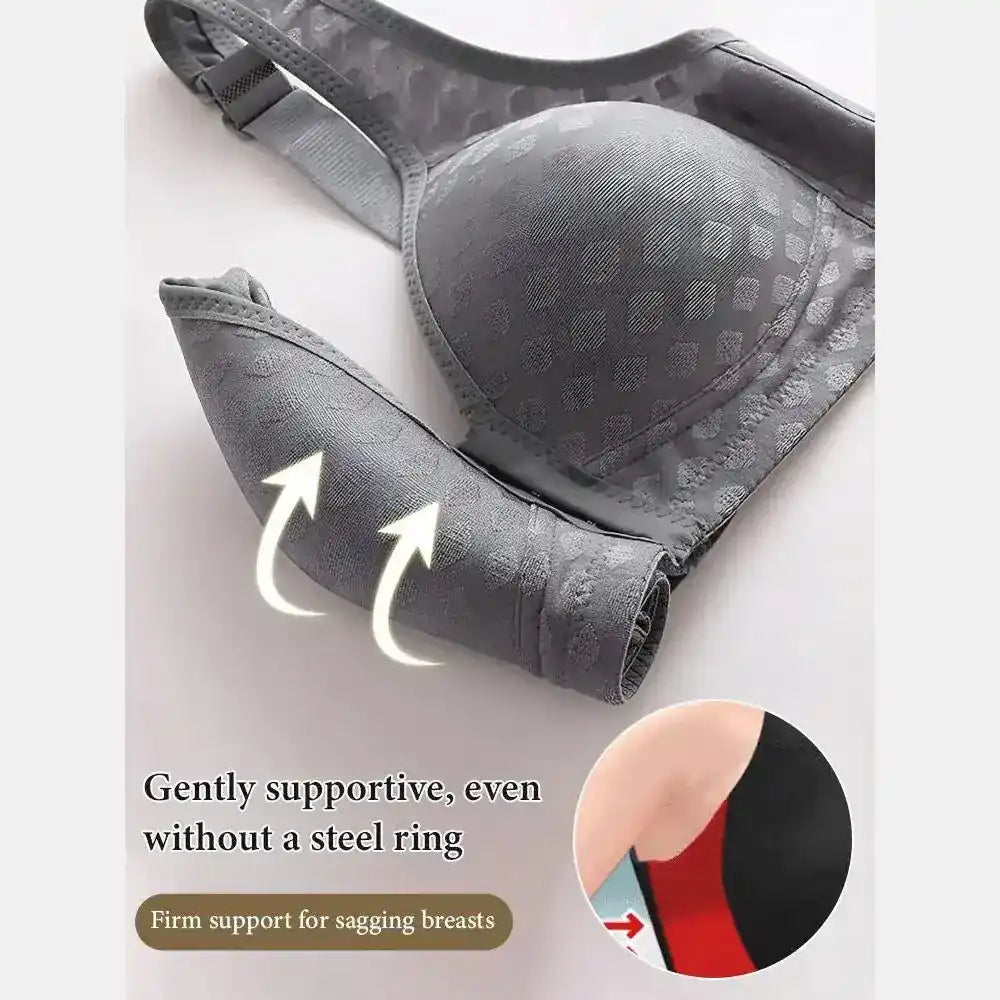 PREMIUM QUALITY FRONT BUTTON (PACK OF 3) BRA