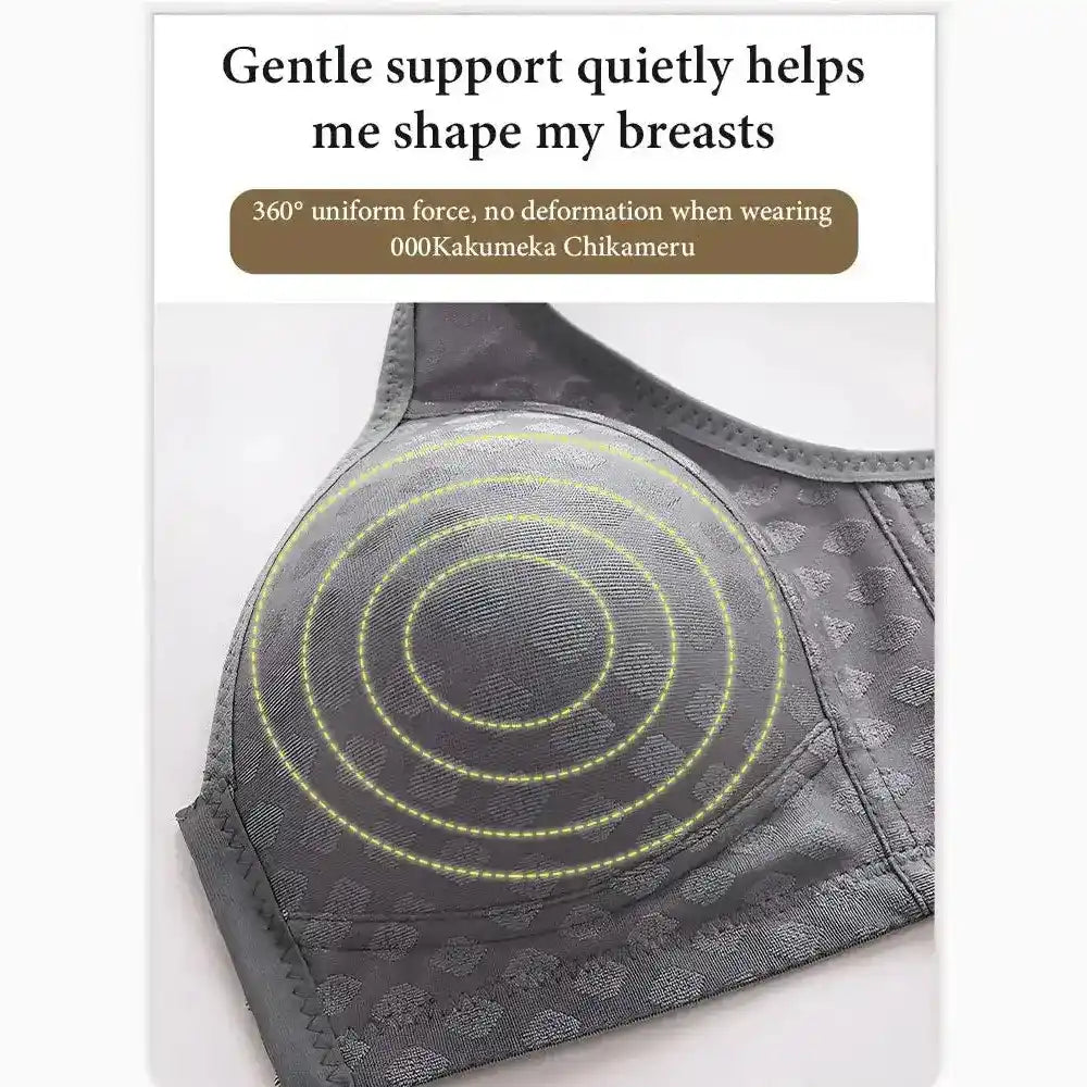 PREMIUM QUALITY FRONT BUTTON (PACK OF 3) BRA