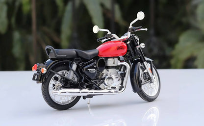 Royal Enfield Classic 350 1:15 licensed diecast bike with Supporting Wheels & 2 Extra Tanks