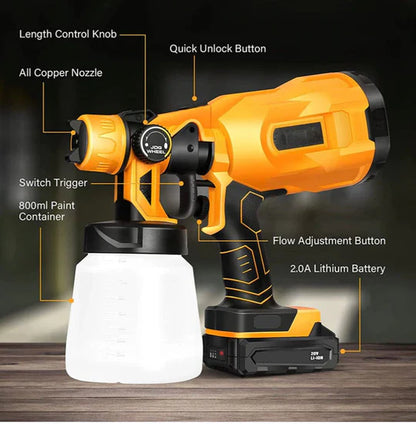 Electric Paint Sprayer Gun