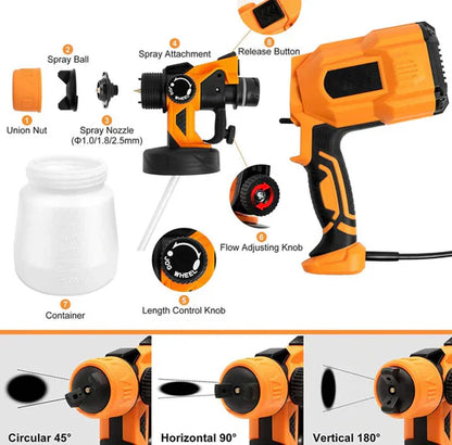 Electric Paint Sprayer Gun