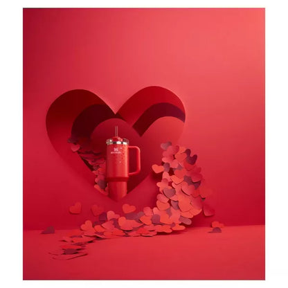 Stanley Valentine's Day 40 Oz Quencher Tumbler