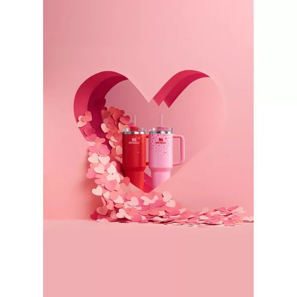 Stanley Valentine's Day 40 Oz Quencher Tumbler