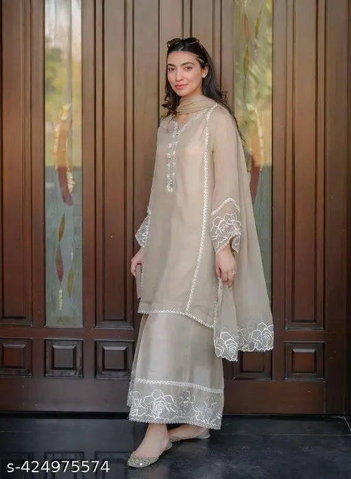 Heavy Faux Georgette Suit